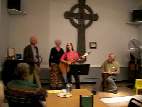 Lifetimers John Kinsman and Julie Enslow Sing for Peace