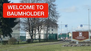 Trip around Army Base in Baumholder, Germany - Drive Through