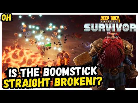 【Deep Rock Galactic: Survivor】ブームスティックのおすすめ強化と立ち回り解説