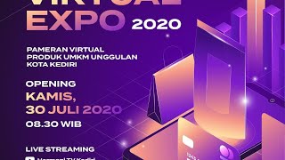 PEMBUKAAN UMKM VIRTUAL EXPO 2020 KOTA KEDIRI