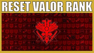 How To Reset Crucible Valor Reputation Rank Destiny 2