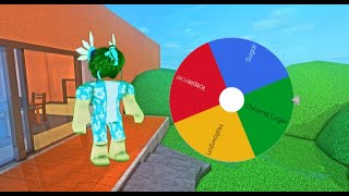 MM2, But a WHEEL chooses MY WEAPONS... (Murder Mystery 2)