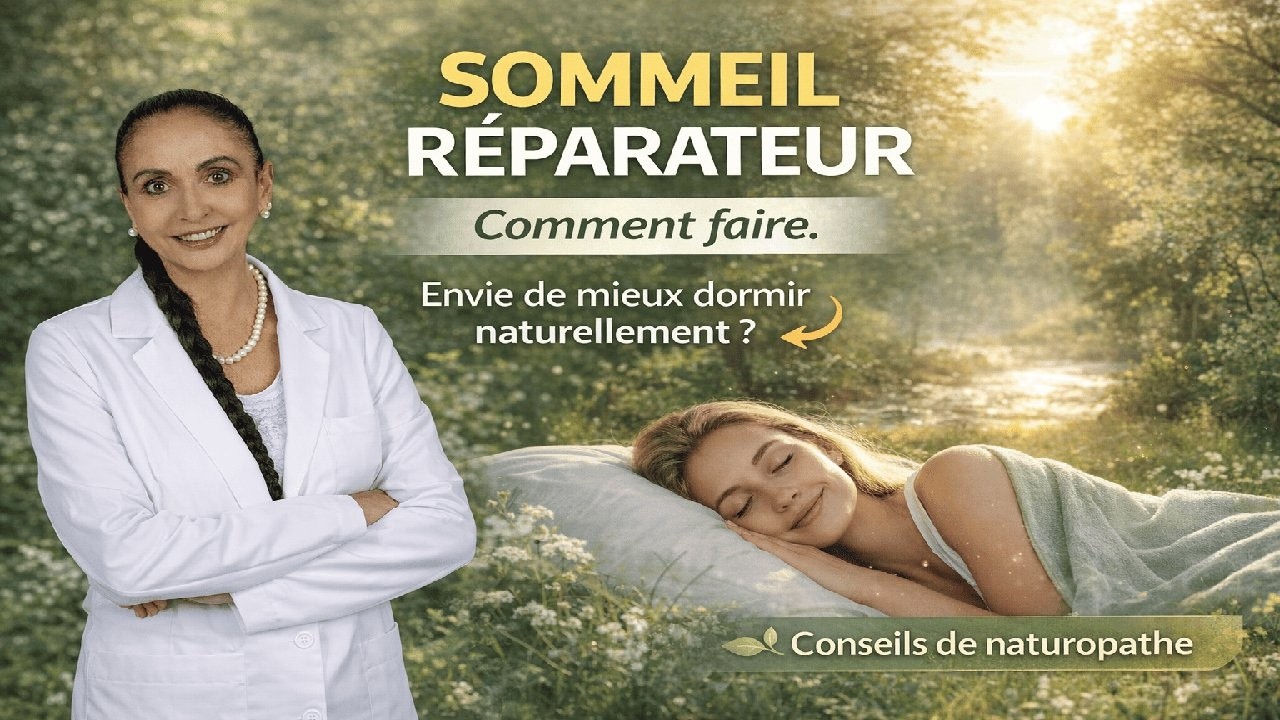 Sommeil réparateur. Comment faire ?  Conseils de naturopathe. #231.