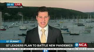 G7 leaders plan to battle new pandemics