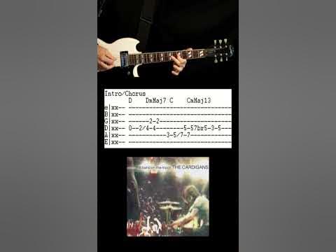 The Cardigans Step On Me Guitar Tab Lesson / Chords & Tabs Cover 