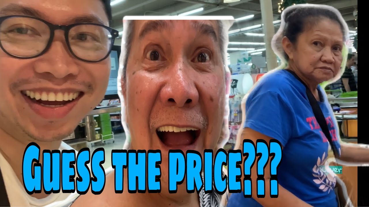 Surprised Guess The Price For Mama And Papa Youtube