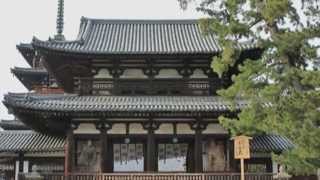 Five-storied pagoda of Horyuji Temple, Japan
