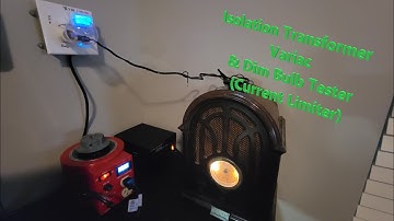 Isolation Transformer, Variac, & Dim Bulb Tester