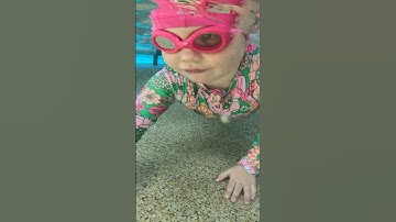 Baby Swim Water Familiarisation For Learn To Swim #underwater #pool #swimming #splash #learntoswim