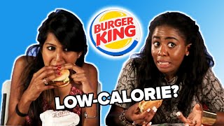We Try Healthier Menu Items From Burger King