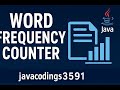 Word Frequency Counter in Java | Count Words in a String (Beginner Java Project)