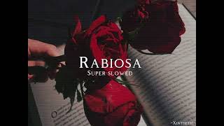 Rabiosa | súper slowed | by Shakira ( español version)