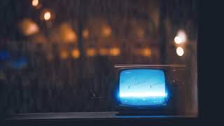 Natural Ambiance - Stormy Night TV (old commercials, rain, thunder)