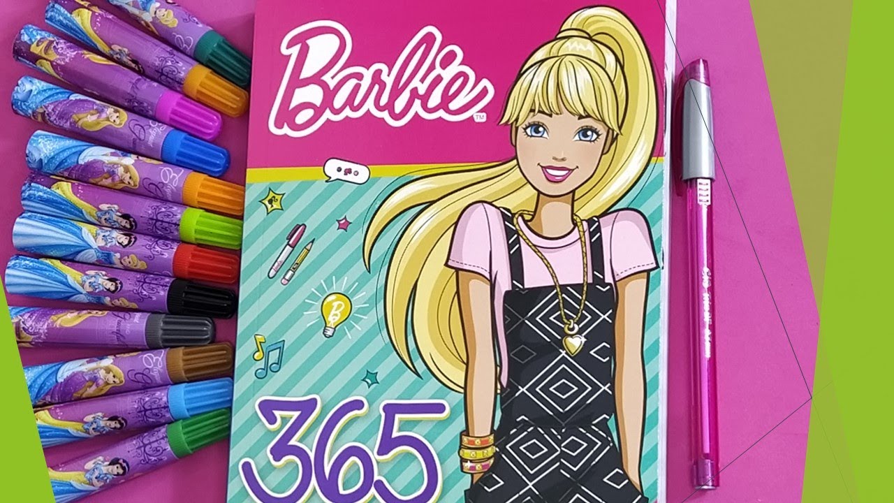 barbie-para-colorir-e-pintar-1 - Provas Uniasselve