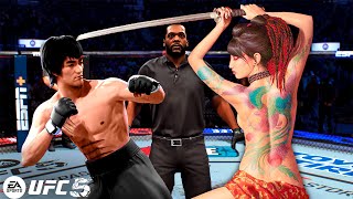 UFC 5 | Bruce Lee vs. Katana Master | EA Sports UFC 5