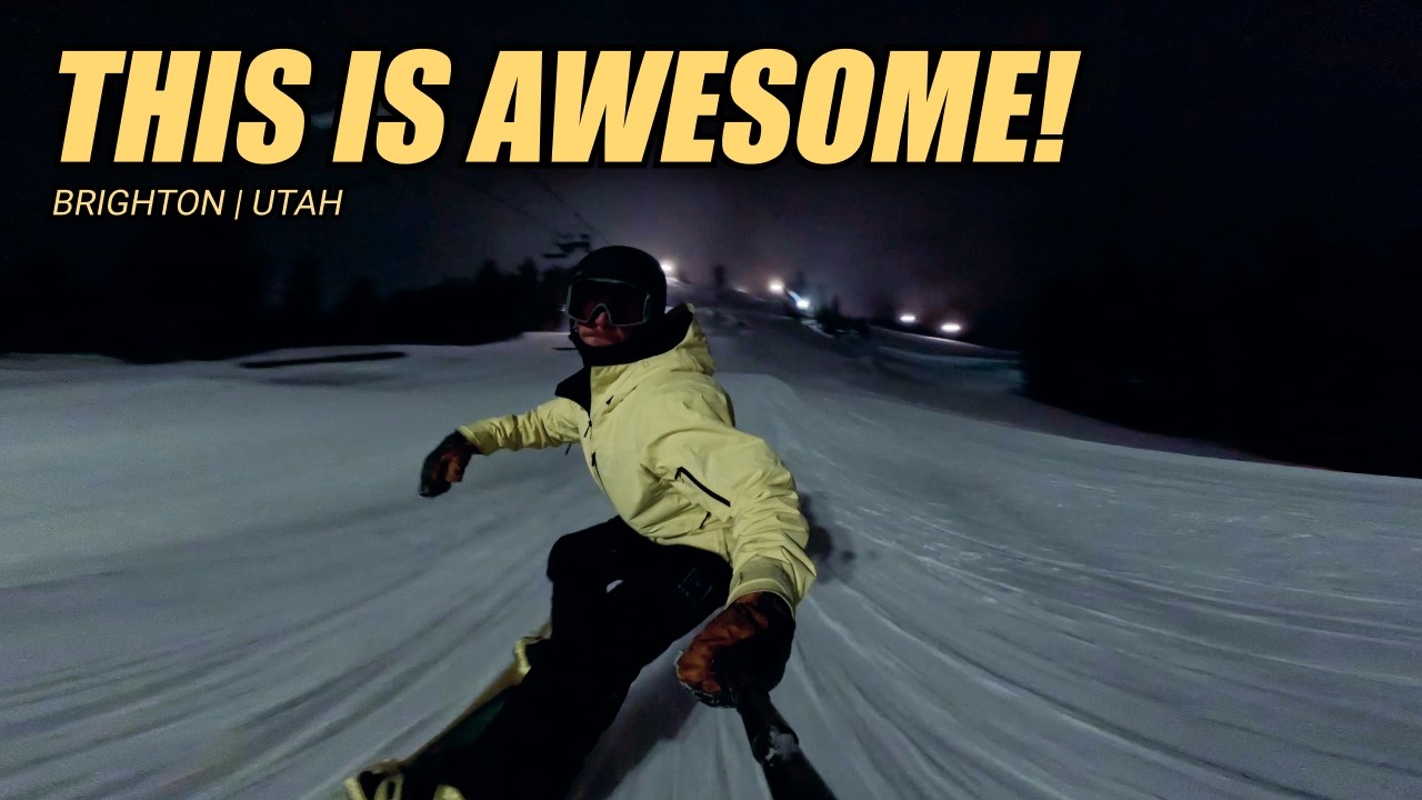 Trees and night riding at Brighton are next level.