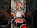 Making MINI meatballs in Abruzzo!  #italy  #foodie