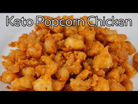 Keto Popcorn Chicken | Flourless | Dairy-Free Option