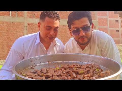 الكبده الصوابع بس علي طريقه المعلم عصام فطار أول يوم العيد الشيف محمد حامد