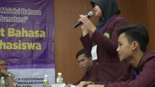 Lomba Debat Bahasa Indonesia Babel - Jambi (Pekan Bahasa 2016)