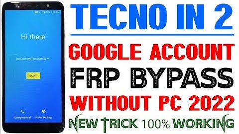 Tecno IN2 Frp Bypass || Tecno IN2 Google Account Bypass || Tecno frp unlock #OmMobileRepair
