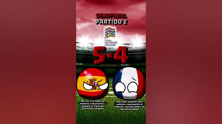 SPAIN vs FRANCE | UEFA NATION LEAGUE SEMIFINAL #COUNTRYBALL