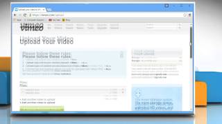 How to upload a video to Vimeo® :Tutorial screenshot 5