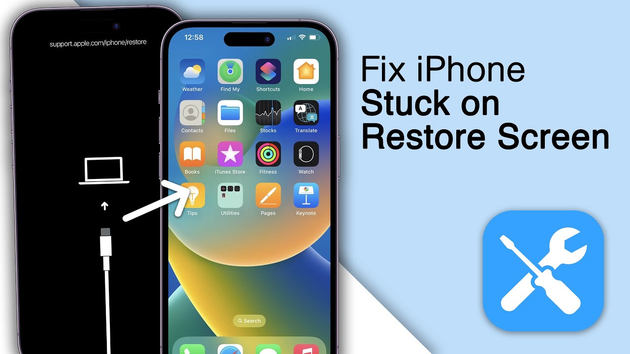 How To Fix IPhone Stuck On Restore Screen Fastest Method YouTube How To Fix IPhone Stuck On Restore Screen Fastest Method YouTube