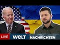 UKRAINE-KRIEG: Selenskyj auf dem Weg in die USA - Treffen mit Joe Biden | WELT Newsstream