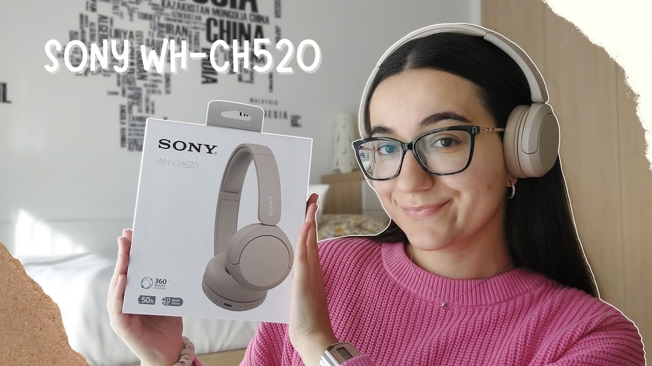 WH-CH520 Sony Auriculares Inalambricos Over Ear