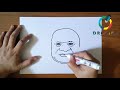 How to draw south africa president cyril ramaphosa        