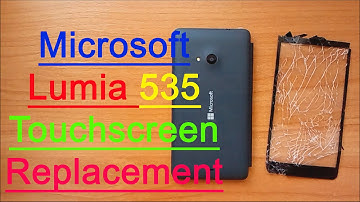 Microsoft Lumia 535 Disassembly & Assembly - Touch Screen Replacement