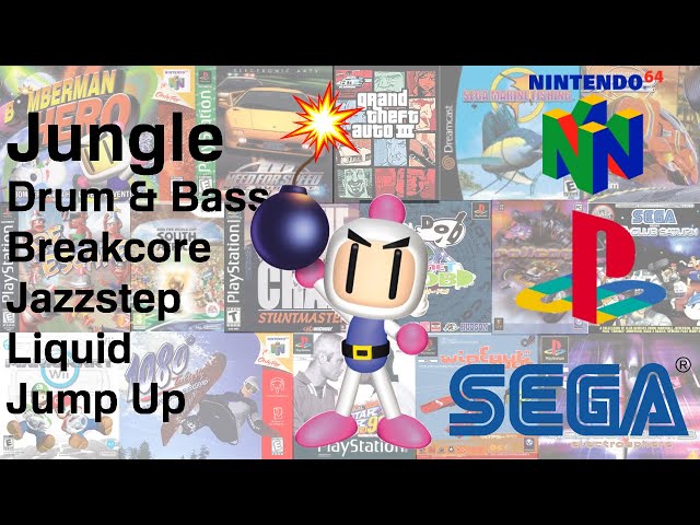 PlayStation jungle mix 01 - drum & bass, atmospheric, liquid, vocal,  intelligent, etc 