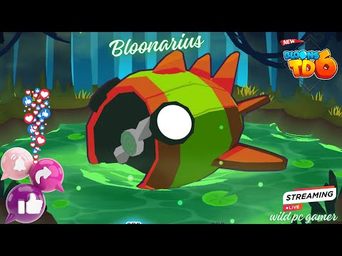 Bloonarius Boss Event Playing With Viewers | BTD 6 | WILD PC GAMER