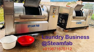 Laundry Business | How To Use Laundry Machines | Laundry machines  | @steamfab