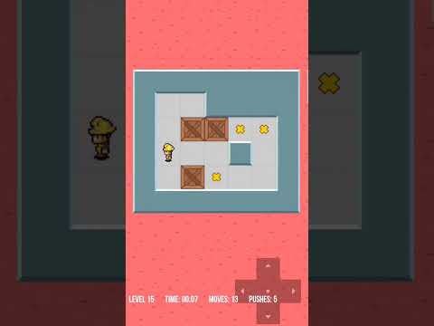 sokoban level 15 #shorts #youtubeshorts #sokoban