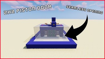 (1.16 - 1.19.2) 2X2 SEAMLESS PISTON DOOR Tutorial |  Minecraft Java