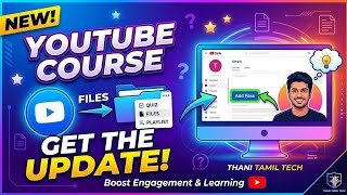 YouTube Update || Youtube Course Files in video section How to Use NEW YouTube COURSE "FILES" Update