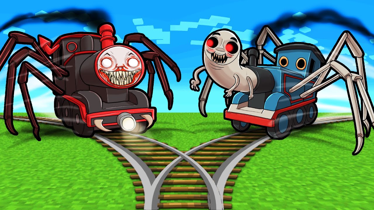 CHOO CHOO CHARLES vs. TRAIN EATER?! (Cartoon Animation) 