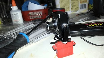 Twinstar II fpv setup (pan only camera)