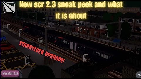 the new scr 2.3 sneak peek and what it is about