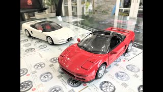 【京商】NSX 1/18スケールモデルとオートアート製(Aa)NSX-Rを比較。