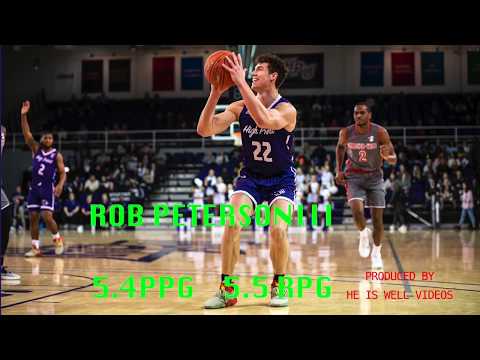 2019-20 High Point #22 Rob Peterson III Basketball Highlights