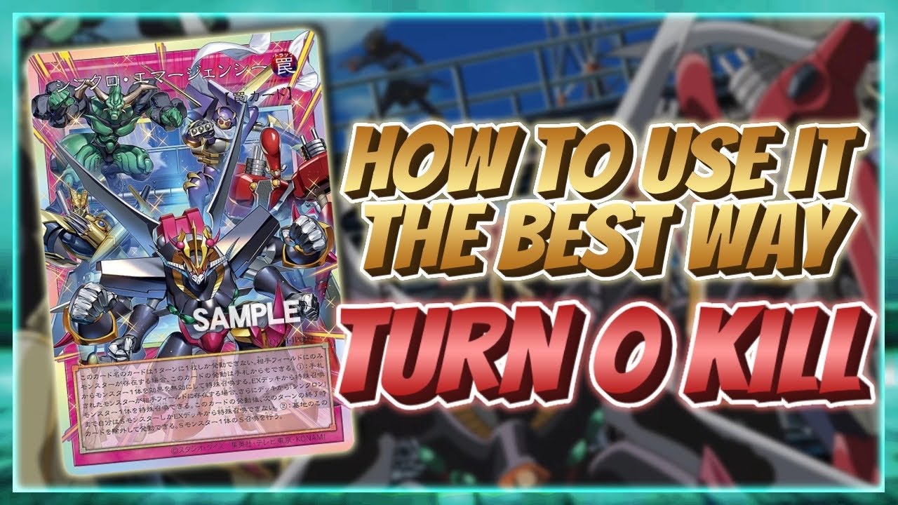 НОВЫЕ БЕЗУМНЫЕ КОМБО НА НУЛЕВОМ ХОДУ! - КАК ПРАВИЛЬНО ИСПОЛЬЗОВАТЬ SYNCHRO EMERGENCY!