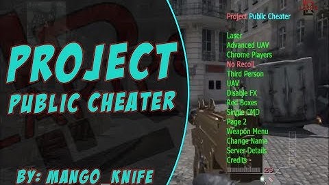 [ MW3 / 1.24 ] (CEX + DEX + Non-Host) Project Public Cheater + Download