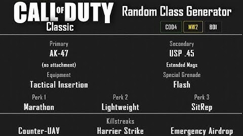 MW2 - Quarry Free-For-All (27-7) Random Class Generator #64 [2020]