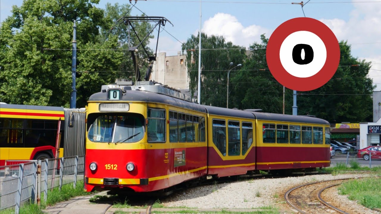 MPK Łódź linia 0 Pl. Niepodległości - Radiostacja - Düwag GT8N #1512 (frontview)