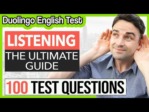 100 Listening Practice Questions - Duolingo English Test