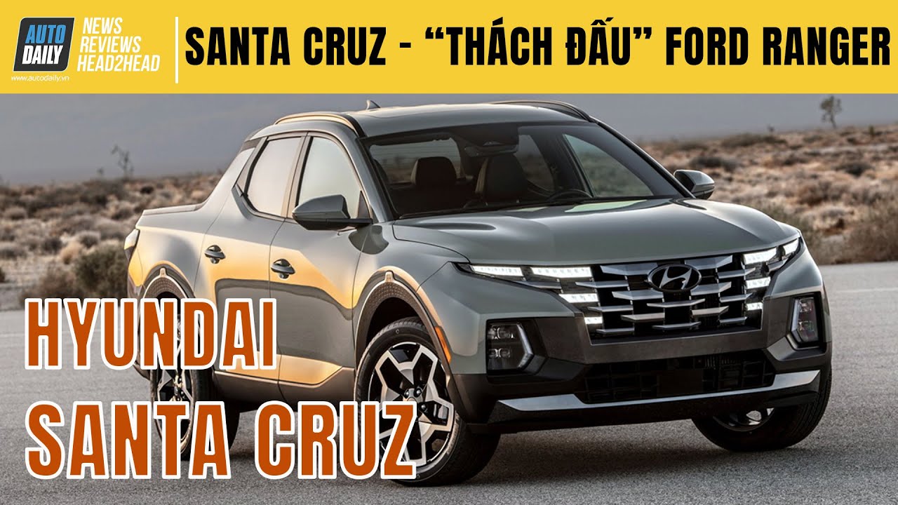 Hyundai Santa Cruz 2022 - "Th??ch ?????u" Ford Ranger? - YouTube