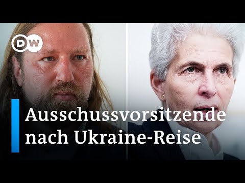 Reise in die Ukraine: Hofreiter und Strack-Zimmermann im Interview | DW Nachrichten
